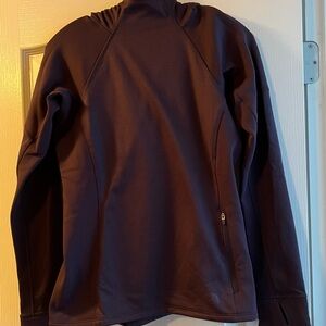 North Face Hooded Pullover Sweatshirt Like New Reddish Purple